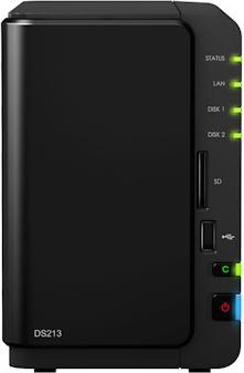 Actual product image Synology Ds213