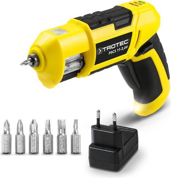 Produktbild Trotec Cordless drill / driver PSCS 11-3.6V, Name: Rot. to drill. PSCS 11-3.6V, Protection cl (Akkubetrieb)