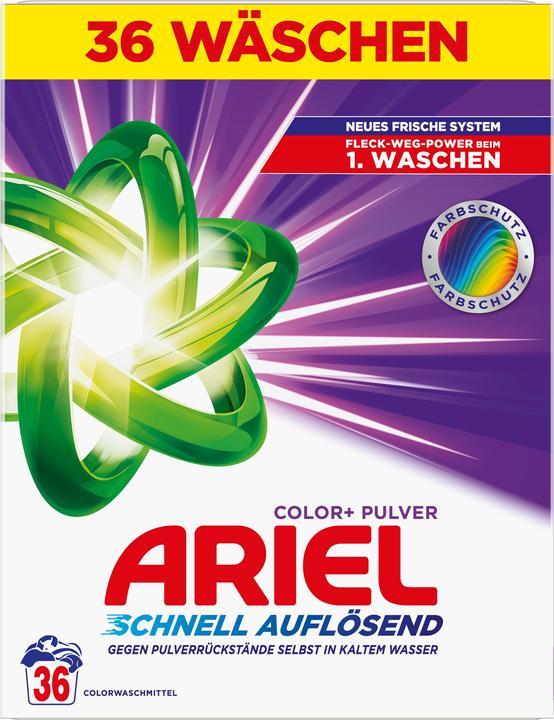 Actual product image Ariel Color+ (36 Washing cycles, Washing powder)