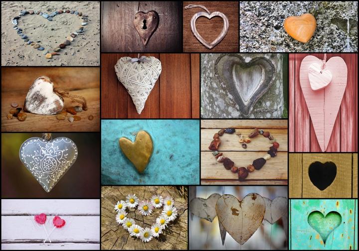Image du produit Grafika Puzzle 1000 pièces Collage - Love (1000 pièces)