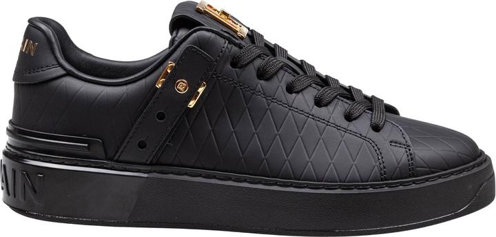 Immagine prodotto Balmain b-court leather sneakers with diamond embossing (38)