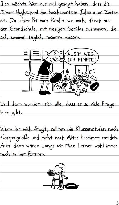 Actual product image Gregs Tagebuch 01. Von Idioten umzingelt (German, Jeff Kinney., Collin McMahon, Dietmar Schmidt, 2011)