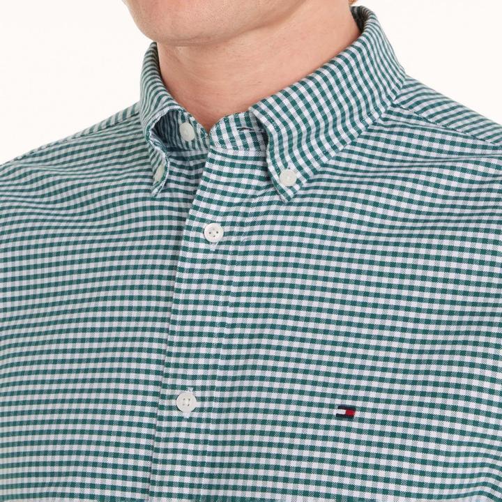 Immagine prodotto Tommy Hilfiger Camicia Regolare Gingham a Quadri Uomo (XS)