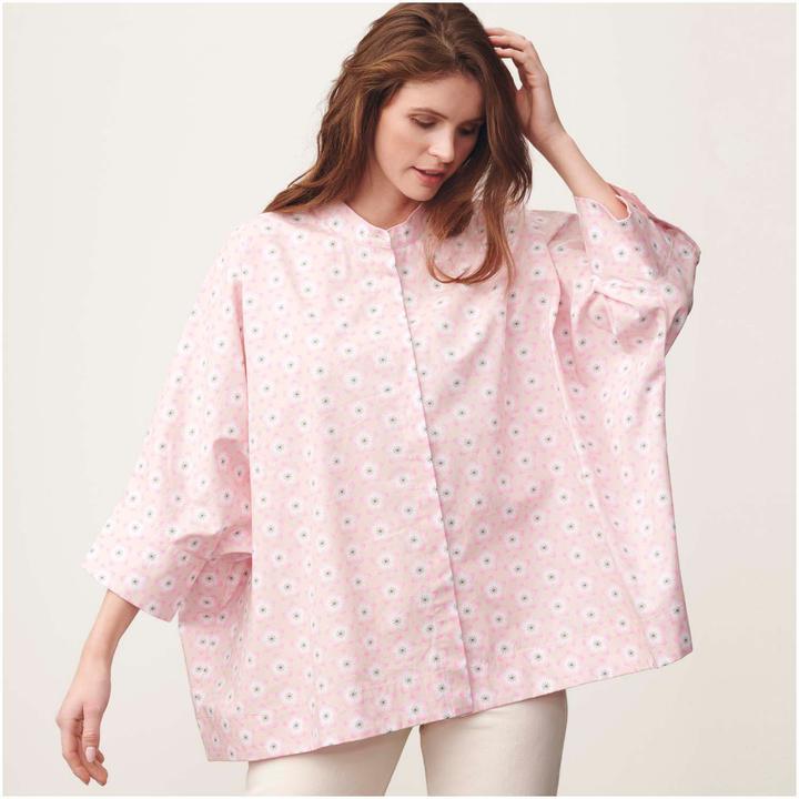 Produktbild Rico Design Baumwoll-Stoff Popeline "Sakura Blüten Rosé", 140 cm breit, Meterware