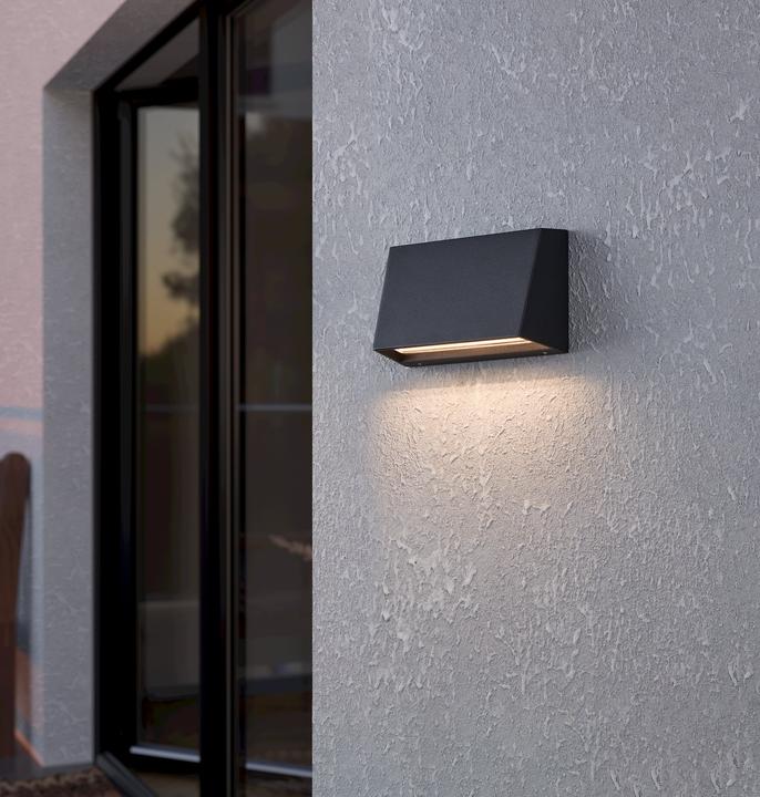 Image du produit EGLO 900887 SPONGANO Luminaire extérieur mural/de plafond à LED 9,5W Noir Couleur de lumière contrôlable (1100 lm, IP65)