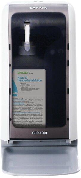 Produktbild Saraya Sensorspender Handdesinfektion GUD-1000 No Touch, für Desinfektionsmittel oder Seife, (BxHxT) 100 x