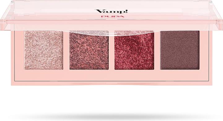 Actual product image Pupa Milano Vamp! 4 Eyeshadow Palette 003 Pinkish Bronze (003 Pinkish Bronze)