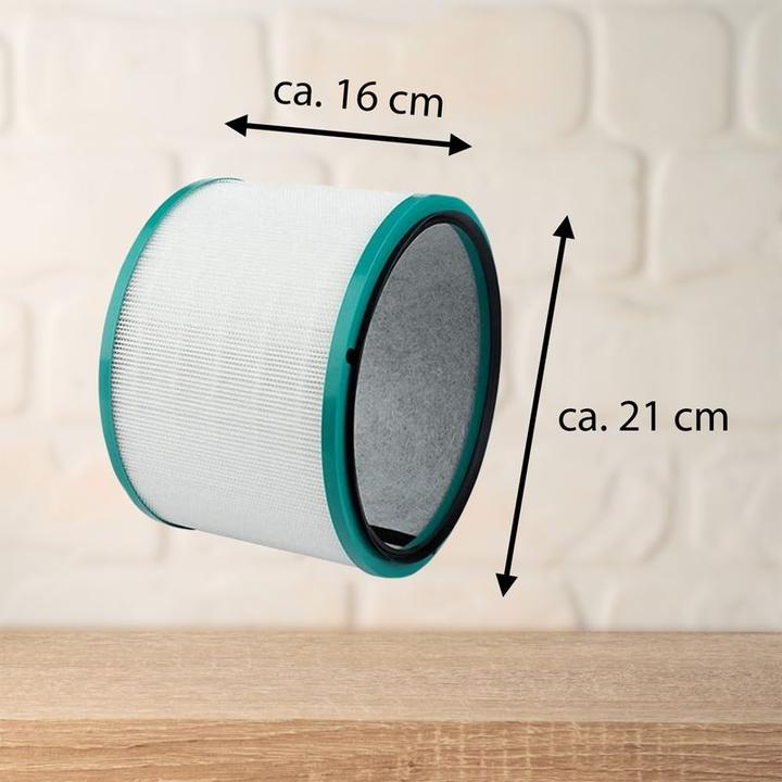 Immagine prodotto Hermex Set di filtri HEPA a 360° compatibile con il filtro dell'aria Dyson HP01 (1 x)