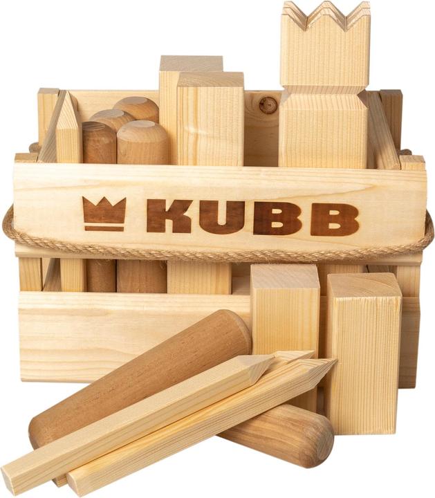 Produktbild Selecta Spielzeug KUBB Vikings Spiel in der Holzkiste