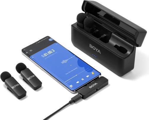 Actual product image Boya BY-V4 | Ultracompact 2.4GHz Wireless Microphone System