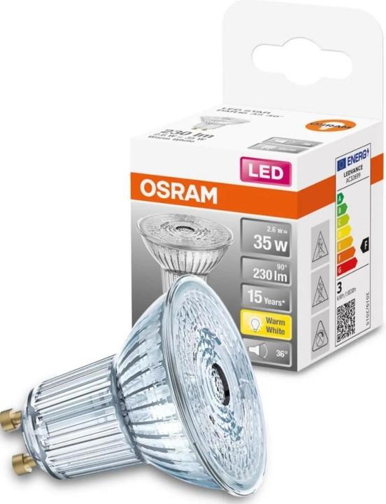 Immagine prodotto Osram Star PAR16 (GU10, 2.60 W, 230 lm, 1 x, F)