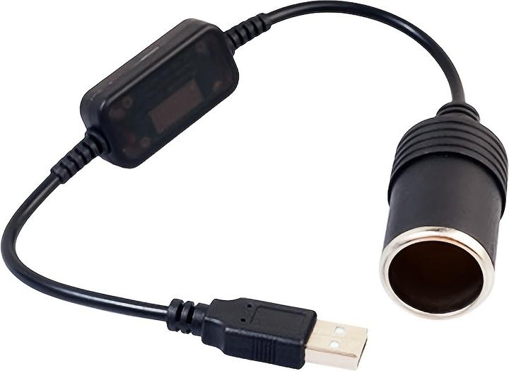 Produktbild PhoneLook USB-A zu 12V Universeller Zigarettenanzünder Adapter für Autozubehör