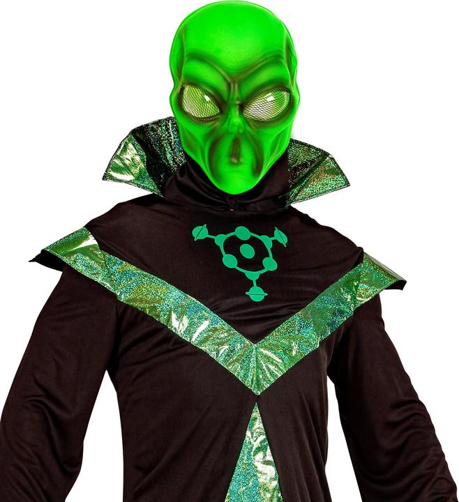 Produktbild Widmann Maske Alien Aus Kunststoff