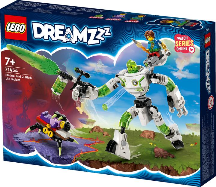 Produktbild LEGO Mateo und Roboter Z-Blob (71454, LEGO Dreamzzz)