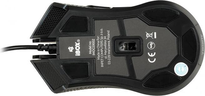 Immagine prodotto iBox AURORA A-3 Mouse destro USB Type-A ottico 6200 DPI (Cablato)