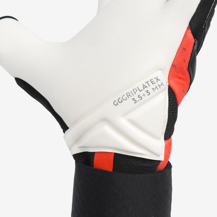 Actual product image Kipsta Women's/men's football goalkeeper gloves - F900 Viralto white/black (8)
