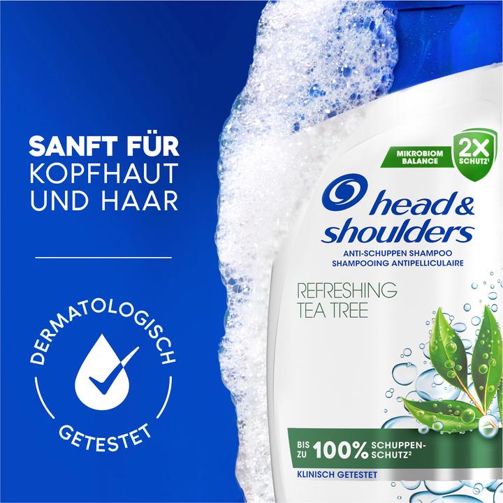 Produktbild Head & Shoulders Refreshing Tea Tree (300 ml, Flüssiges Shampoo)
