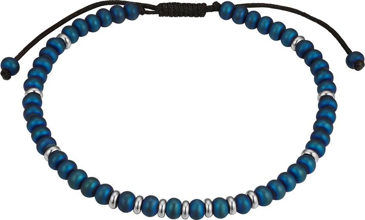True Rebels Herren Armband - 37090 (24 cm, Edelstahl)