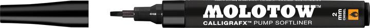 Produktbild Molotow Filzstift Callix 2mm Signal Bck Crossover-Sze (Schwarz, 2 mm, 1 x)