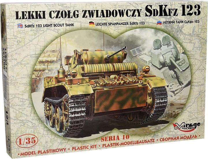 Produktbild Mirage Hobby SdKfz. 123 mit Fotoätzteilen