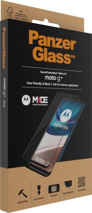 Image du produit PanzerGlass Ultra-Wide Fit (1 pièce(s), Motorola Moto G42)
