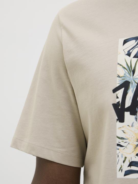 Produktbild Jack & Jones Jjhawaii Shape Tee Ss Crew Neck Ln (XXL)