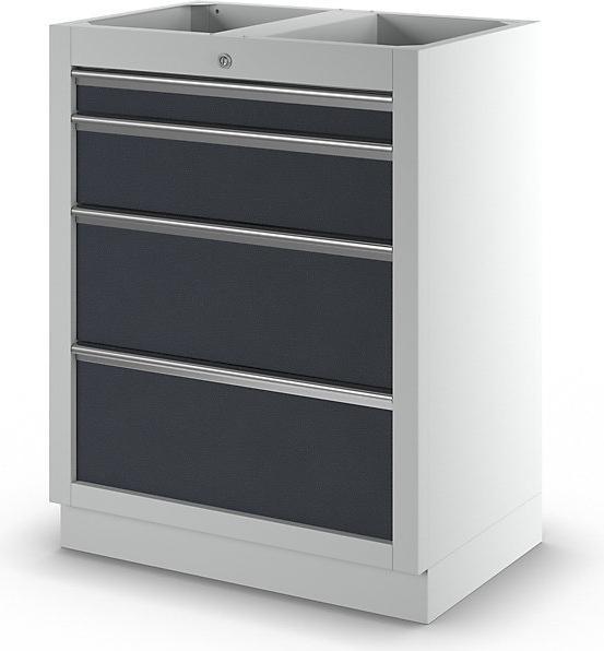 Image du produit kaiserkraft Meuble bas à tiroirs (68 cm, 91 cm)