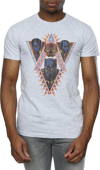 Produktbild Black Panther Tribal Heads TShirt (L)
