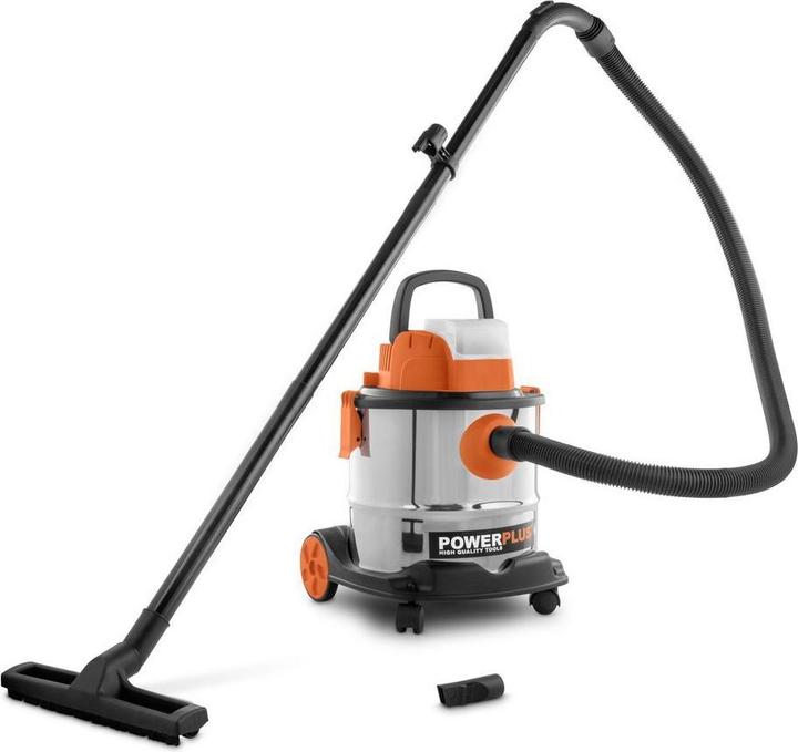Image du produit Powerplus Dual Power Aspirateur eau/sec 20V 20L - excl. batterie et chargeur - 1 Acc. (Aspirateur eau et poussière)