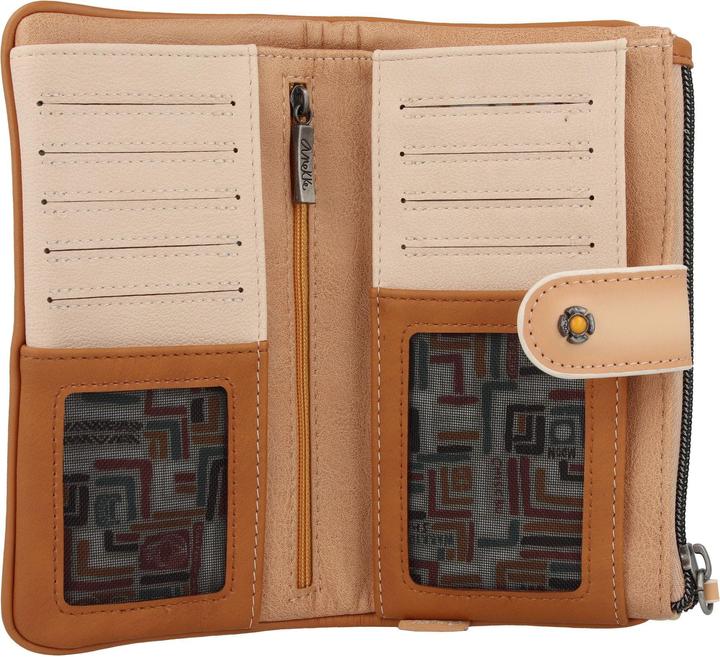 Actual product image Anekke Menire wallet RFID protection 18 cm
