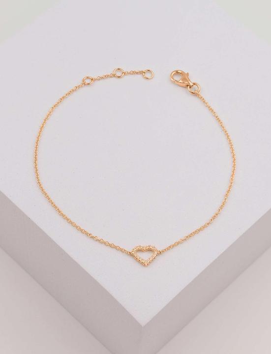 Produktbild Muau Herz (19 cm, 750/18K Rotgold)