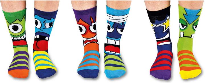 United Oddsocks The Mashers (3er Pack, 30 - 38)