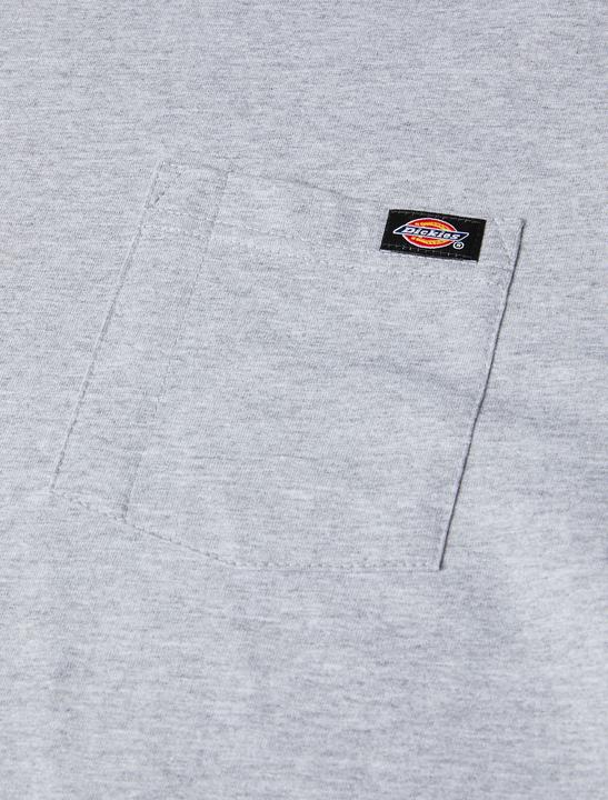 Actual product image Dickies Heavyweight Ls Pocket Tee Relaxed Heather Grey (XL)