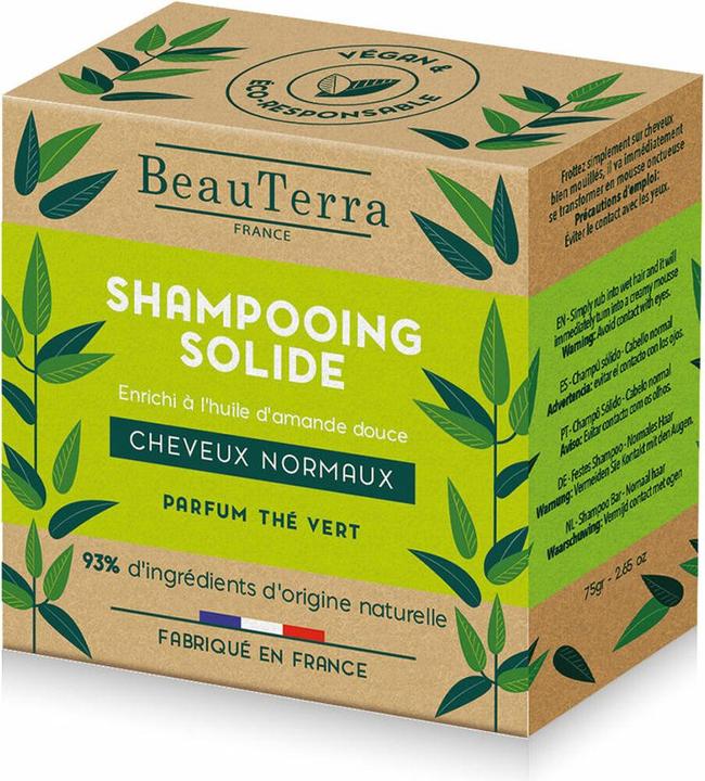BeauTerra Shampoo Solide normales Haar (Festes Shampoo)