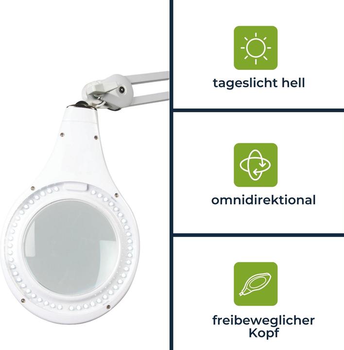 Image du produit Velleman Lampe loupe (650 lm)