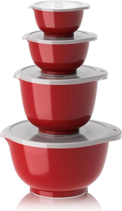 Actual product image Rosti NEW Margrethe set 8-piece 0.25 + 0.5 + 1.5 + 3 litres red (5.50 l, 8 x)