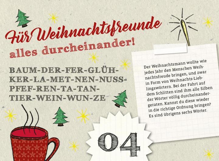 Produktbild Der ultimativ knifflige Rätsel-Kalender
