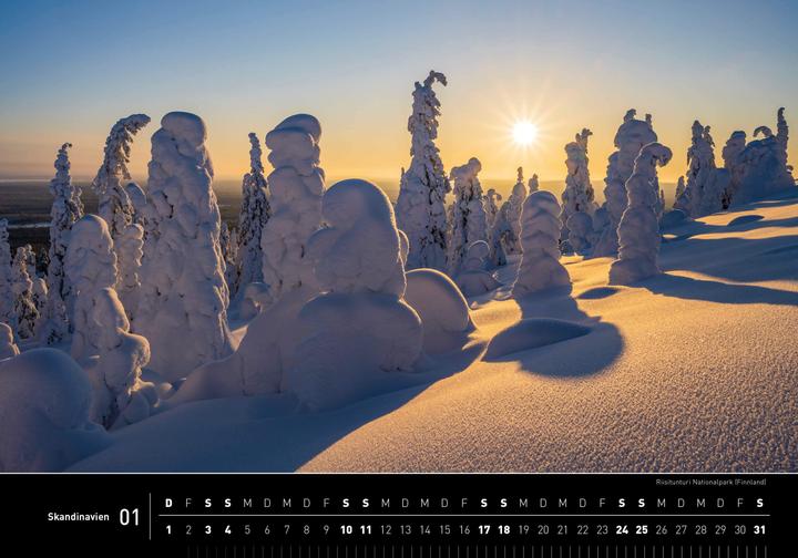 Image du produit Skandinavien Premiumkalender 2026 (50 x 35 cm, Couverture rigide, Allemand)