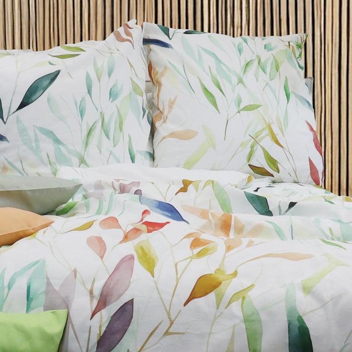 Produktbild Fleuresse Halbleinen Bettwäsche Provence Cassis Basildon bunt (Bettwäsche Set, 135x200 cm + 80x80 cm)