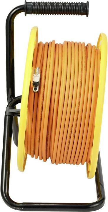 Image du produit Renkforce RJ45 Câble d'extension réseau CAT 7a S/FTP 50m Orange Sans halogène (S/FTP, CAT7a, 50 m)