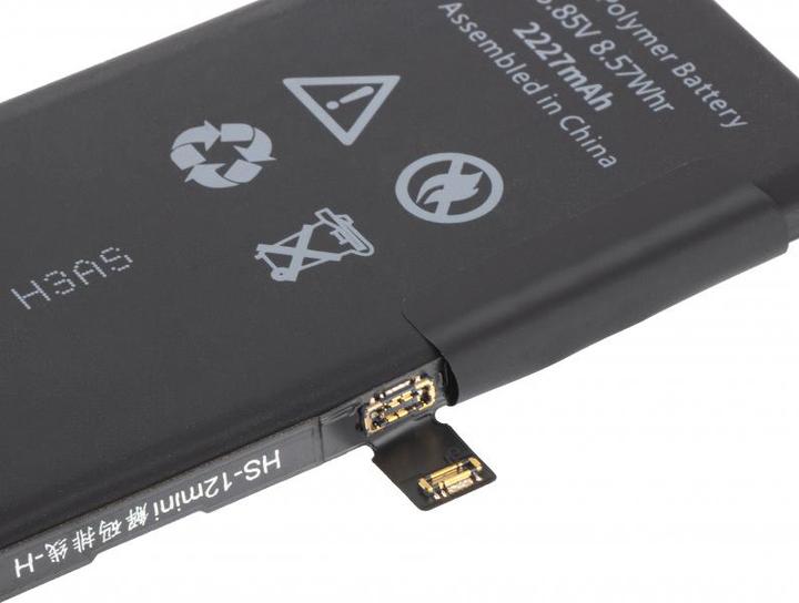 Actual product image Aftermarket Akku für iPhone 12 mini, mit built in Flex für BMS (no spot welding needed)
