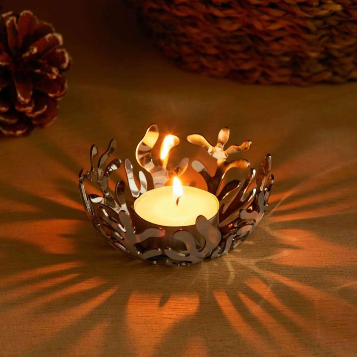 Actual product image Alessi Stainless steel tealight holder