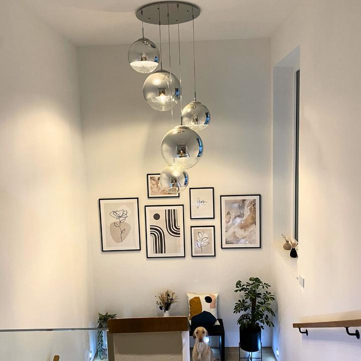Image du produit s.luce Fairy Boule miroir Lampe à suspendre (E27)