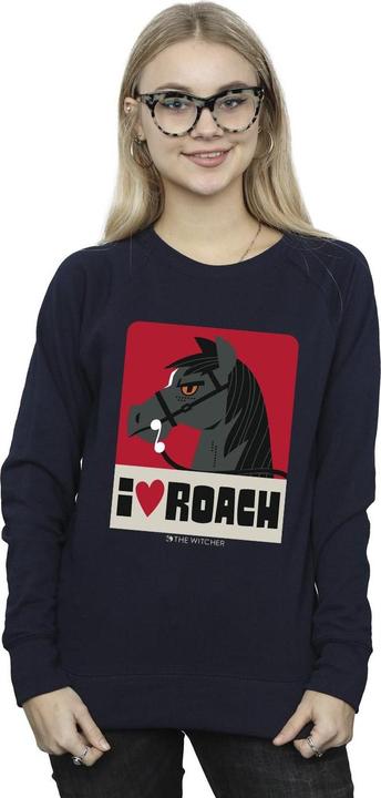 Immagine prodotto Netflix The Witcher I Heart Roach Felpa Donna (M)