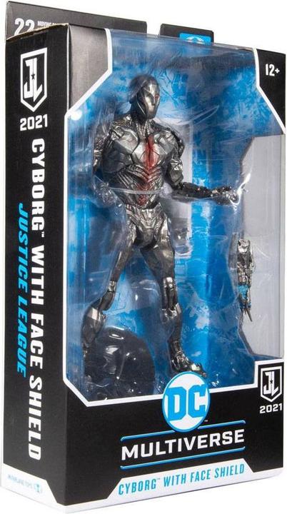 Image du produit McFarlane Action Figure Justice League : Cyborg (Helmet) 18 cm