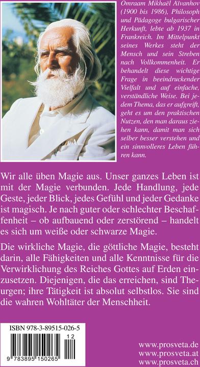 Produktbild Das Buch der göttlichen Magie (Deutsch, Omraam Mikhael Aivanhov, 2006)