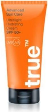 Actual product image True Men Skin Care True Men Sun Care Ultralight Hydrating Cream Spf 50 - 50 Ml (Suntan cream, SPF 50, 50 ml)