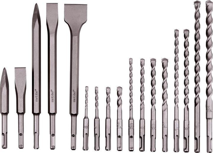 Productafbeelding Metabo Boorbeitelset SP (5 mm, 6 mm, 8 mm, 10 mm, 12 mm, 14 mm)