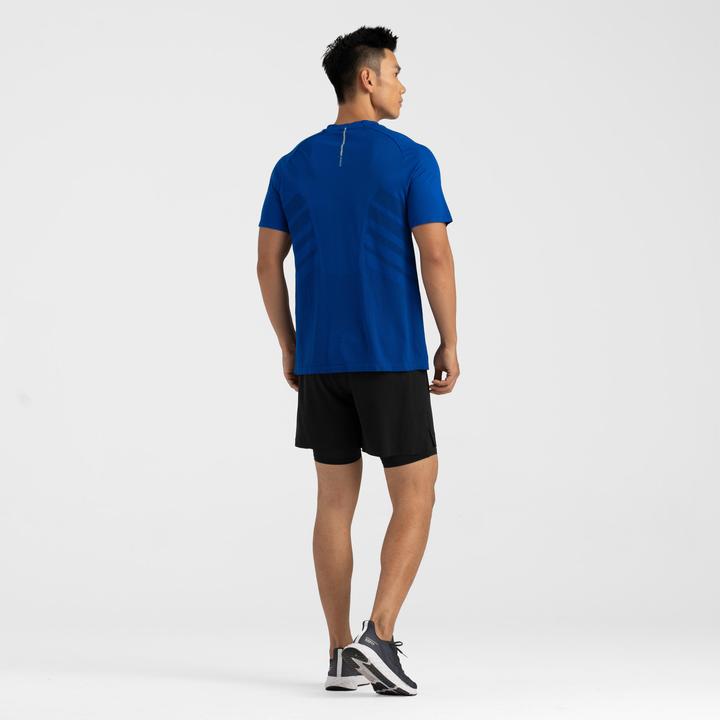 Actual product image Kiprun Laufshorts Herren Tights 2-in-1 - schwarz (XL)
