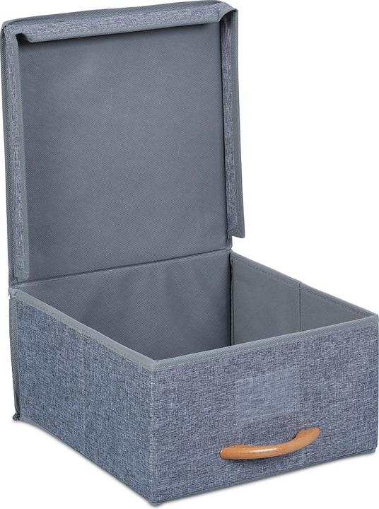 Actual product image Relaxdays storage box (30 x 32.5 x 16 cm, 12 l)